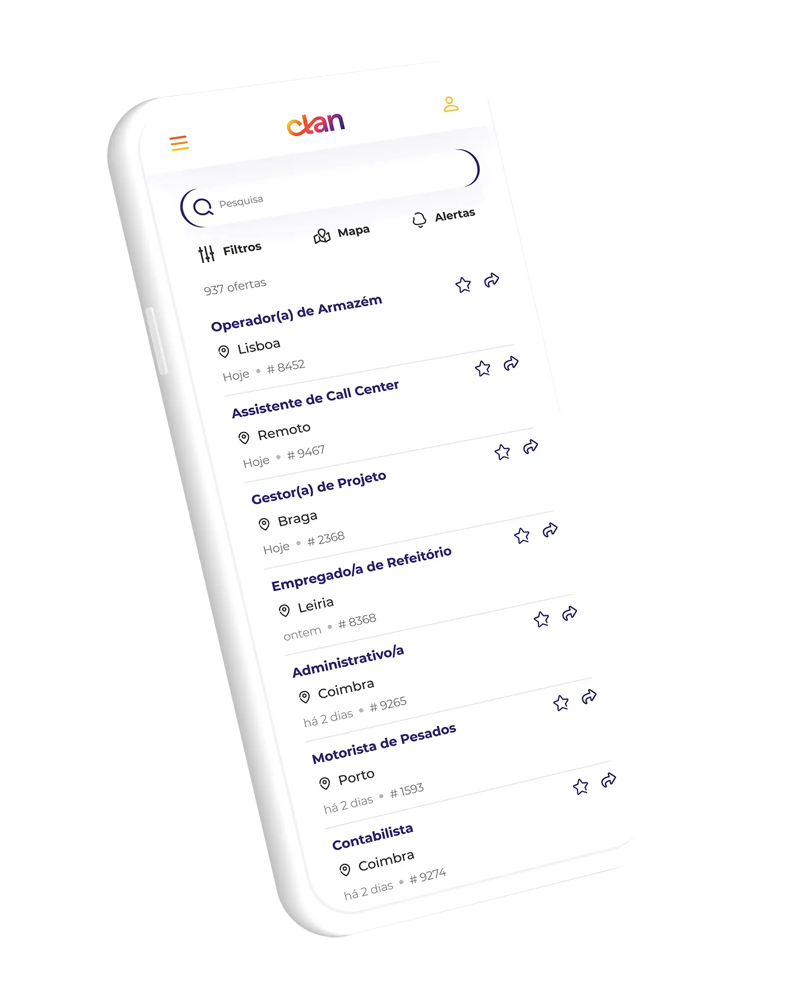 Telemovel com a solução Clan